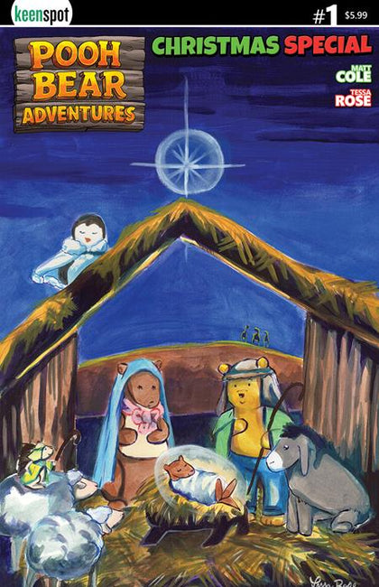 POOH BEAR ADVENTURES CHRISTMAS SPECIAL #1 (ONE SHOT) CVR C TESSA ROSE THE NATIVITY VAR (PRE-ORDER: 11/18/2026)