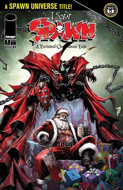 I SAW SPAWN A TWISTED CHRISTMAS TALE #1 (OF 2) CVR B DANIEL HENRIQUES VAR (PRE-ORDER: 11/04/2026)