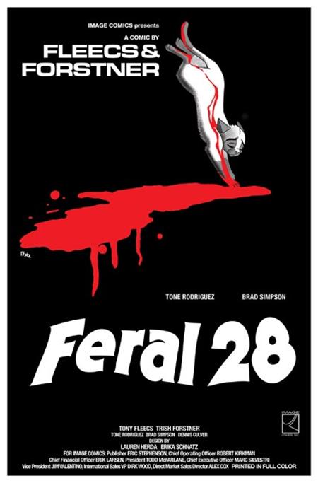 FERAL #28 CVR B TONY FLEECS & TRISH FORSTNER SUSPIRIA HOMAGE VAR (PRE-ORDER: 11/25/2026)