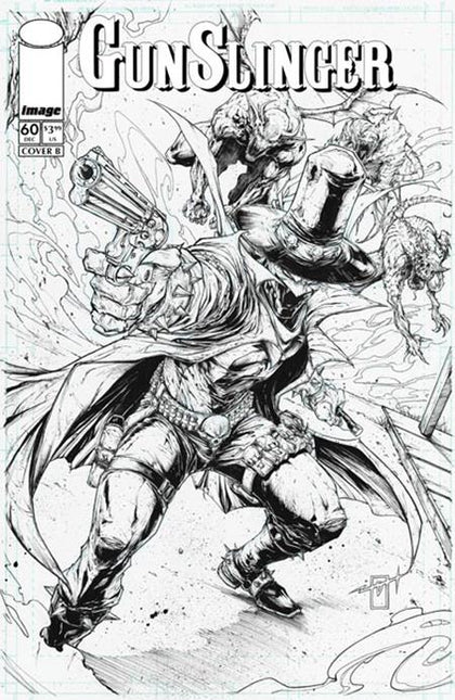 GUNSLINGER SPAWN #60 CVR B JONATHAN URIBE B&W VAR (PRE-ORDER: 11/18/2026)