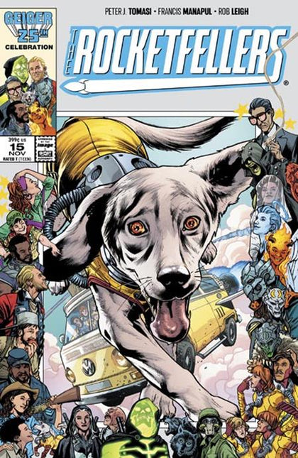 ROCKETFELLERS #15 CVR B BRYAN HITCH & BRAD ANDERSON GEIGER #25 ANNIVERSARY VAR (PRE-ORDER: 11/25/2026)