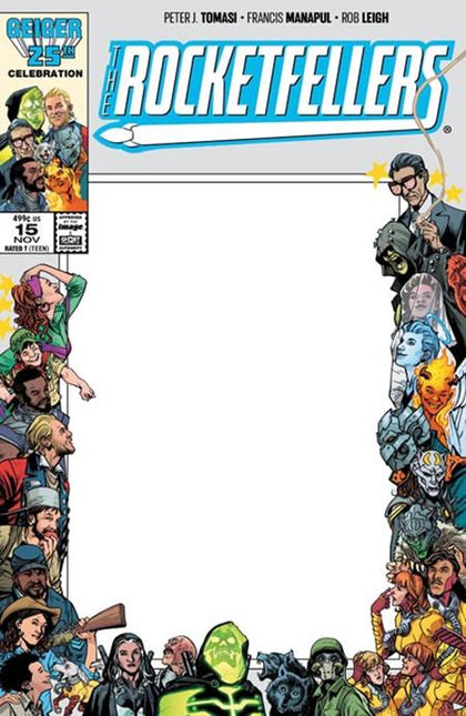 ROCKETFELLERS #15 CVR D BLANK SKETCH VAR (PRE-ORDER: 11/25/2026)