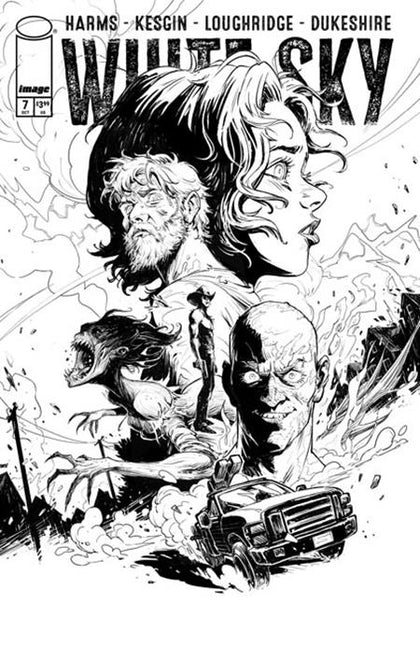 WHITE SKY #7 CVR B SUMEYYE KESGIN B&W VAR (PRE-ORDER: 11/25/2026)