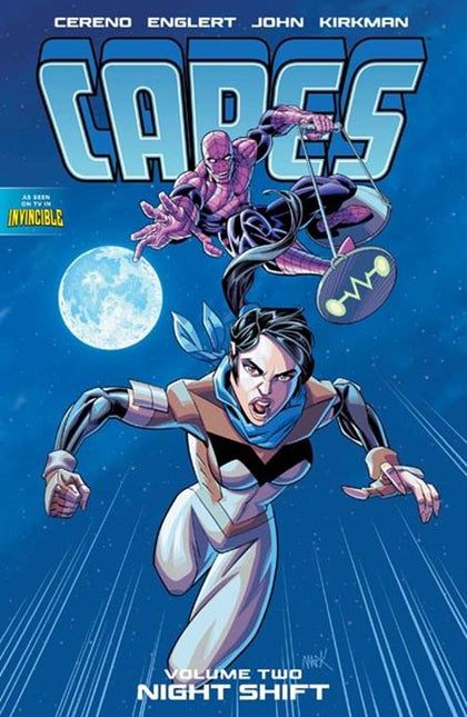 INVINCIBLE UNIVERSE CAPES TP VOL 02 DIRECT MARKET EXCLUSIVE MARK ENGLERT CVR (PRE-ORDER: 11/25/2026)