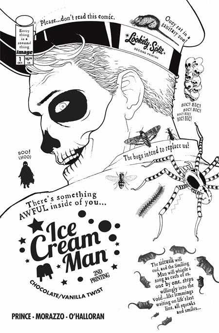 ICE CREAM MAN #1 CHOCOLATE VANILLA TWIST EDITION 2ND PTG