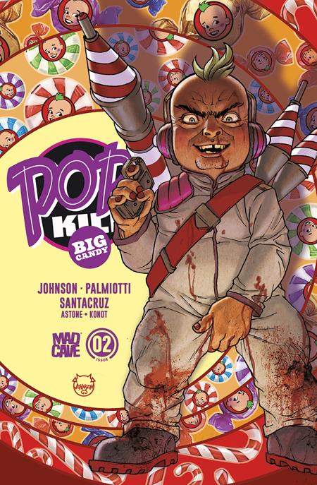 POP KILL BIG CANDY #2 (OF 4) CVR E DAVE JOHNSON CARDSTOCK FOIL VAR (PRE-ORDER: 11/11/2026)