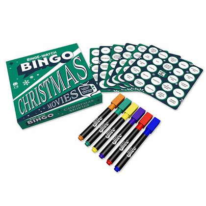 BINGE WATCH BINGO CHRISTMAS MOVIES (PRE-ORDER: 11/04/2026)