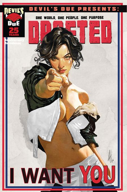 DEVILS DUE PRESENTS DRAFTED #1 (ONE SHOT) CVR B JOEL H HERRERA VAR (PRE-ORDER: 11/18/2026)
