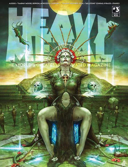 HEAVY METAL MAGAZINE HC #3 (PRE-ORDER: 11/11/2026)