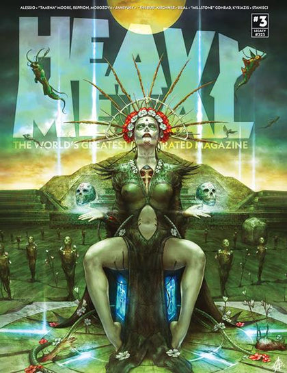 HEAVY METAL MAGAZINE HC #3 (PRE-ORDER: 11/11/2026)