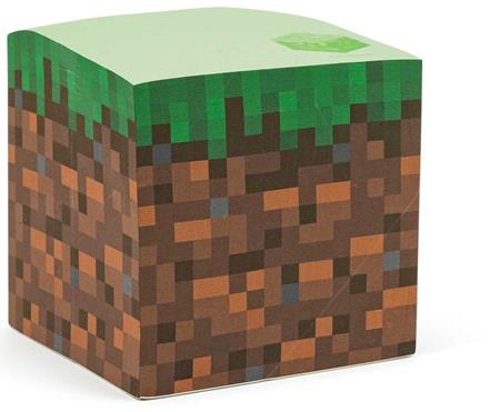 MINECRAFT GRASS BLOCK STICKY NOTE CUBE (PRE-ORDER: 11/04/2026)