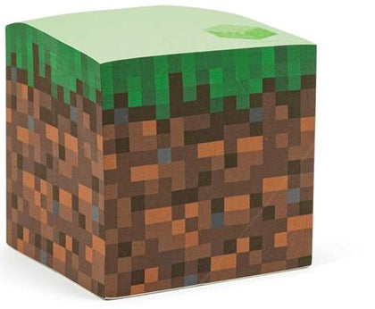 MINECRAFT GRASS BLOCK STICKY NOTE CUBE (PRE-ORDER: 11/04/2026)