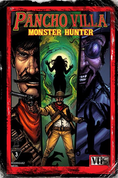 PANCHO VILLA MONSTER HUNTER #3 (OF 3) CVR B HECTOR RODRIGUEZ III VAR (PRE-ORDER: 11/11/2026)