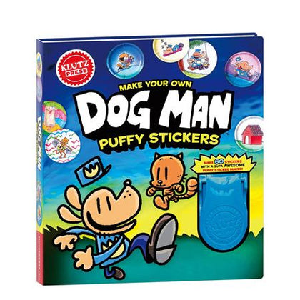 MAKE YOUR OWN DOG MAN PUFFY STICKERS HC (PRE-ORDER: 11/18/2026)