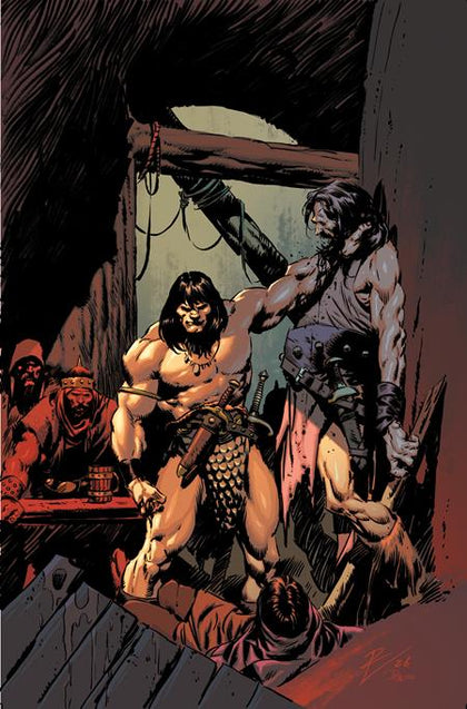 CONAN THE BARBARIAN #37 CVR G ROBERTO DE LA TORRE VIRGIN CARDSTOCK VAR (PRE-ORDER: 11/25/2026)