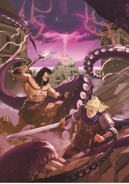 CONAN & DRAGONERO #7 (OF 7) CVR B LORENZO NUTI VIRGIN CARDSTOCK VAR (PRE-ORDER: 11/04/2026)