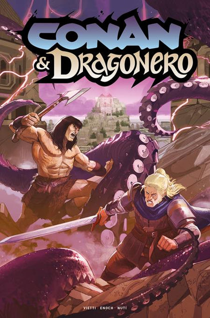 CONAN & DRAGONERO #7 (OF 7) CVR C LORENZO NUTI FOIL VAR (PRE-ORDER: 11/04/2026)