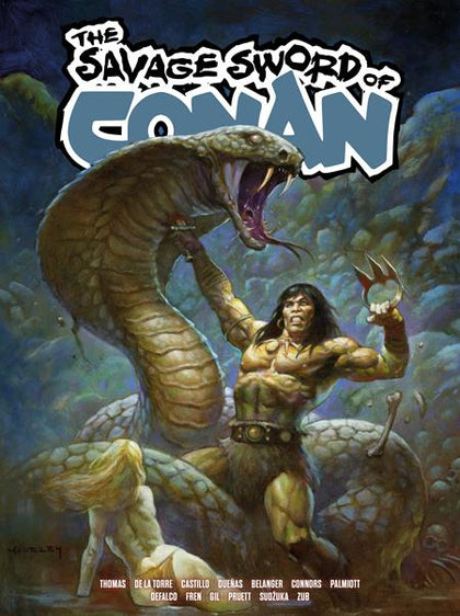 SAVAGE SWORD OF CONAN TP VOL 05 DIRECT MARKET EDITION ALEX HORLEY CVR (PRE-ORDER: 11/11/2026)