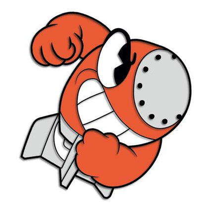 CUPHEAD BOMB ENAMEL PIN BADGE (PRE-ORDER: 12/16/2026)