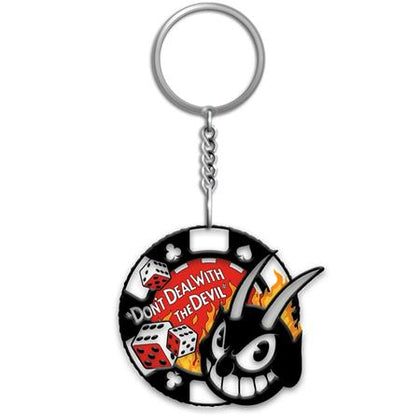 CUPHEAD DEAL WITH THE DEVIL KEYCHAIN (PRE-ORDER: 12/16/2026)
