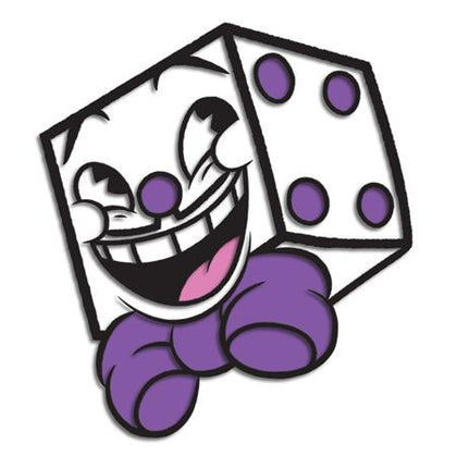 CUPHEAD KING DICE ENAMEL PIN BADGE (PRE-ORDER: 12/16/2026)
