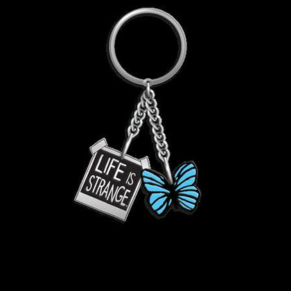 LIFE IS STRANGE BUTTERFLY CHARM KEYRING (PRE-ORDER: 12/16/2026)