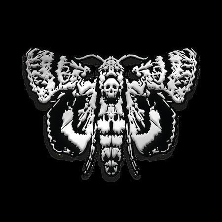 LIFE IS STRANGE DEATHS HEAD MOTH ENAMEL PIN BADGE (PRE-ORDER: 12/16/2026)