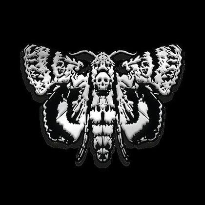 LIFE IS STRANGE DEATHS HEAD MOTH ENAMEL PIN BADGE (PRE-ORDER: 12/16/2026)