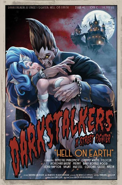 DARKSTALKERS X STREET FIGHTER HELL ON EARTH #1 (ONE SHOT) CVR C DRAX GAL VAR (PRE-ORDER: 11/04/2026)