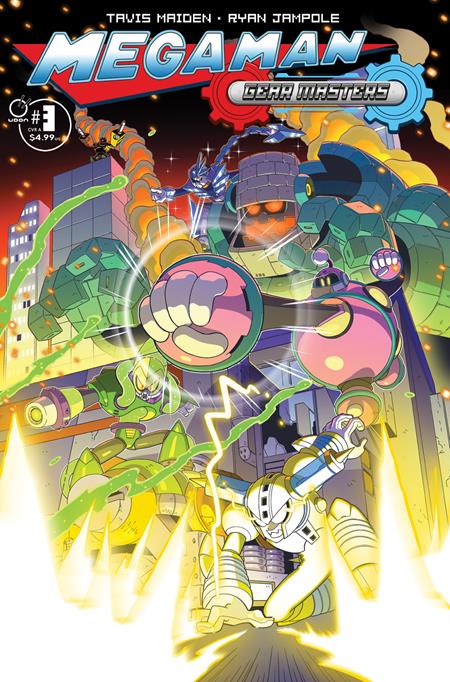 MEGA MAN GEAR MASTERS #3 (OF 5) CVR A RYAN JAMPOLE (PRE-ORDER: 11/25/2026)