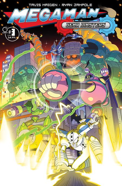 MEGA MAN GEAR MASTERS #3 (OF 5) CVR A RYAN JAMPOLE (PRE-ORDER: 11/25/2026)