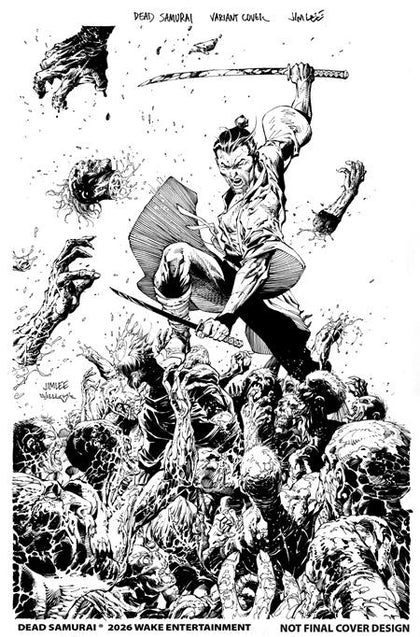 DEAD SAMURAI #8 2ND PTG CVR B JIM LEE SCOTT WILLIAMS B&W (PRE-ORDER: 11/25/2026)