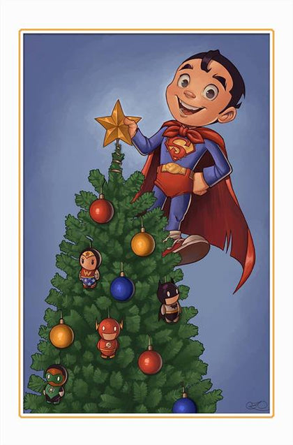 Superman #21 CVR E Chrissie Zullo DC Winter Wonderland Card Stock VAR (PRE-ORDER: 12/25/2024)