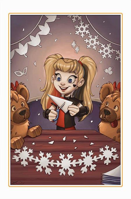 Harley Quinn #46 CVR D Chrissie Zullo DC Winter Wonderland Card Stock VAR (PRE-ORDER: 12/25/2024)