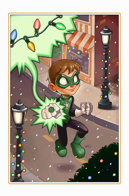 Green Lantern #18 CVR D Chrissie Zulloe DC Winter Wonderland Card Stock VAR (PRE-ORDER: 12/11/2024)