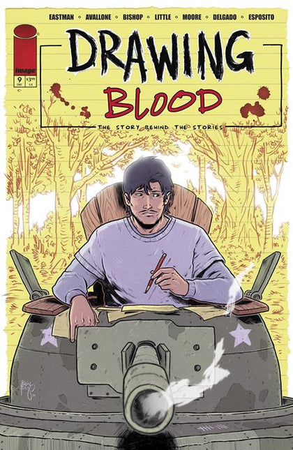 Drawing Blood #9 (of 12) CVR B Ben Bishop VAR (PRE-ORDER: 12/26/2024)