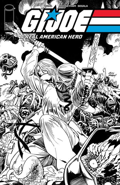 GI Joe A Real American Hero #312 CVR B Andy Kubert B&W VAR (PRE-ORDER: 12/26/2024)