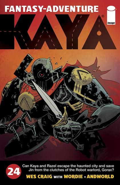 Kaya #24 CVR A Wes Craig (PRE-ORDER: 12/18/2024)