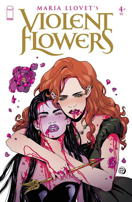 Violent Flowers #4 (of 4) CVR A Maria Llovet (PRE-ORDER: 12/26/2024)