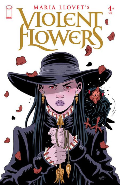 Violent Flowers #4 (of 4) CVR D Jesus Orellana VAR (PRE-ORDER: 12/26/2024)