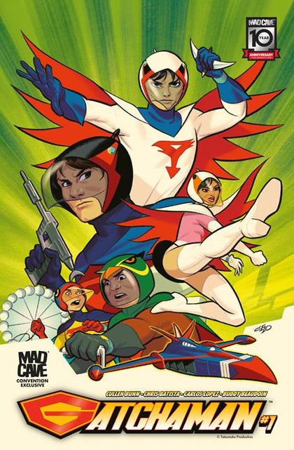 Gatchaman #1 Michael Cho Convention Exclusive VAR (Net) (PRE-ORDER: 12/04/2024)