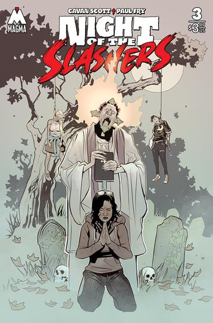 Night Of The Slashers #3 CVR A Paul Fry (PRE-ORDER: 12/11/2024)