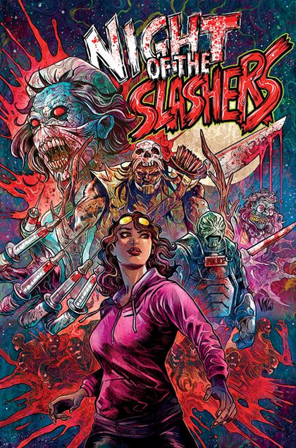 Night Of The Slashers #3 CVR B Vincenzo Riccardi VAR (PRE-ORDER: 12/11/2024)