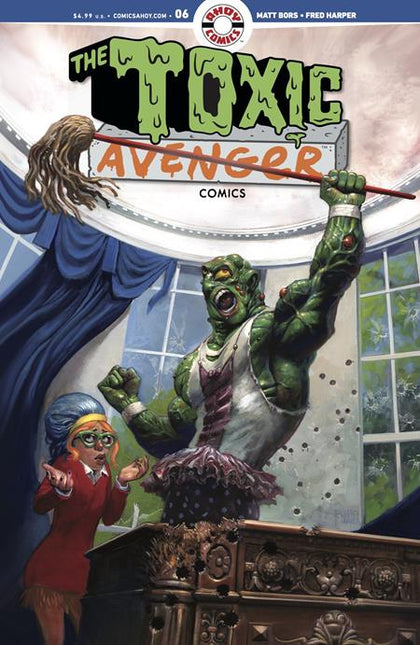 TOXIC AVENGER COMICS #6 CVR A FRED HARPER (PRE-ORDER: 12/31/2025)