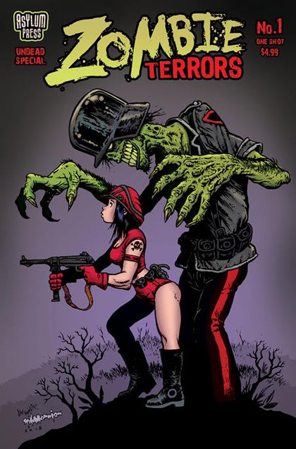 ZOMBIE TERROR #1 UNDEAD SPECIAL (ONE SHOT) CVR B STEVE MANNION VAR  Previously Solicited (PRE-ORDER: 12/10/2025)