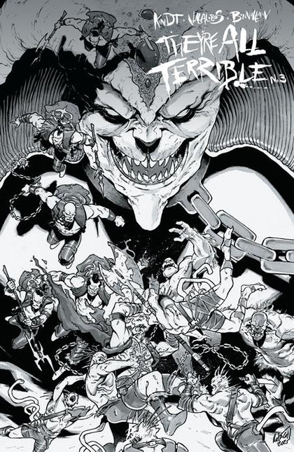 THEYRE ALL TERRIBLE #3 (OF 4) CVR B ROBERT GILL VAR (PRE-ORDER: 12/03/2025)
