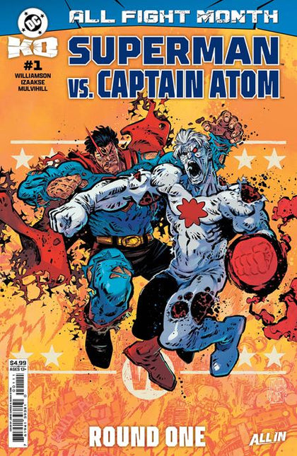 DC K.O. SUPERMAN VS CAPTAIN ATOM #1 (ONE SHOT) CVR A JORGE CORONA