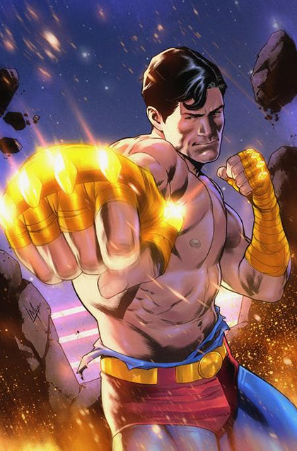 DC K.O. SUPERMAN VS CAPTAIN ATOM #1 (ONE SHOT) CVR C LUCAS MEYER CARD STOCK VAR (PRE-ORDER: 12/03/2025)