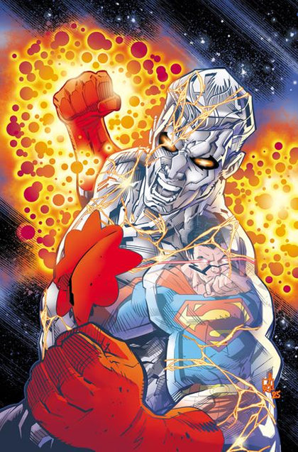 DC K.O. SUPERMAN VS CAPTAIN ATOM #1 (ONE SHOT)  CVR E SEAN IZAAKSE CARD STOCK VAR (PRE-ORDER: 12/03/2025)