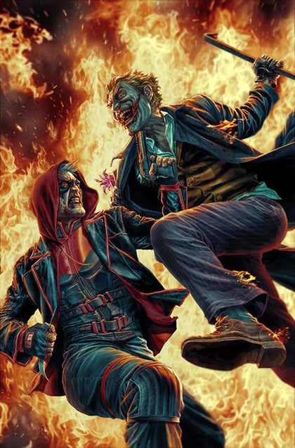 DC K.O. RED HOOD VS JOKER #1 (ONE SHOT)  CVR C LEE BERMEJO CARD STOCK VAR (PRE-ORDER: 12/24/2025)